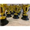 Image 4 : Bag of 17 Mini Trophies Gold And Black