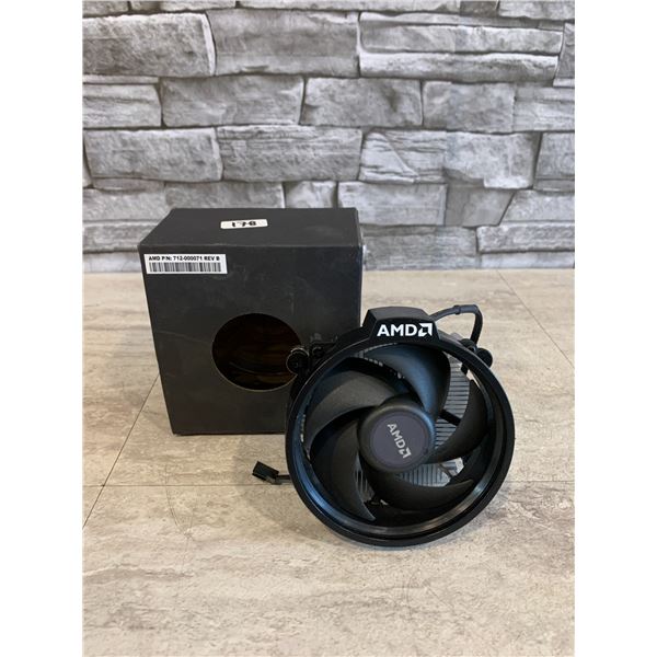 AMD Wraith Stealth Socket AM4 4 Pin Connector Cpu Cooler With Aluminum Heatsink 3.93-Inch Slim