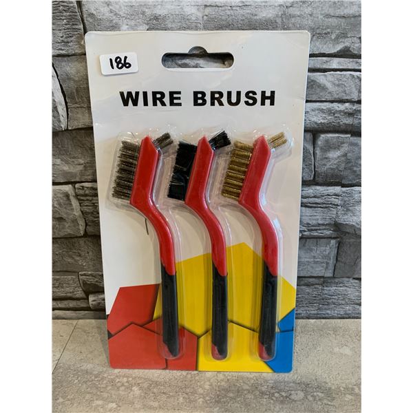 Wire Brush Set of 3