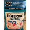 Image 2 : Lot of 2 Listerine Smart Rinse Bubblegum Flavour 500ml Per Bottle