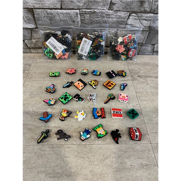 Lot of 4 Packs of Jibits Croc Charms 30 Per Pack