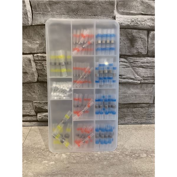 Wirefy Solder Seal Wire  Heat Shrink Butt Connector Kit