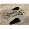 Image 2 : Pack of 2 Small Razor Sharp 5 Inch Scissors for Crafting