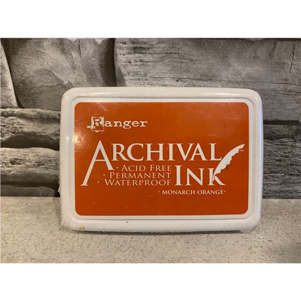 Ranger Archival Acid Free Permanent Ink Monarch Orange