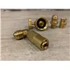 Image 2 : Propane Elbow Adapter Brass 3/8 Male Flare RV Propane Refill