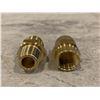Image 8 : Propane Elbow Adapter Brass 3/8 Male Flare RV Propane Refill