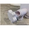 Image 7 : Rain Barrel Diverter Kit Rain Water Collector System Downspout White