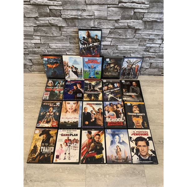 Bag of 21  Random DVDs