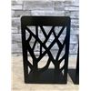 Image 3 : 4 Sets of Metal Bookends