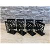 Image 1 : 4 Sets of Metal Bookends