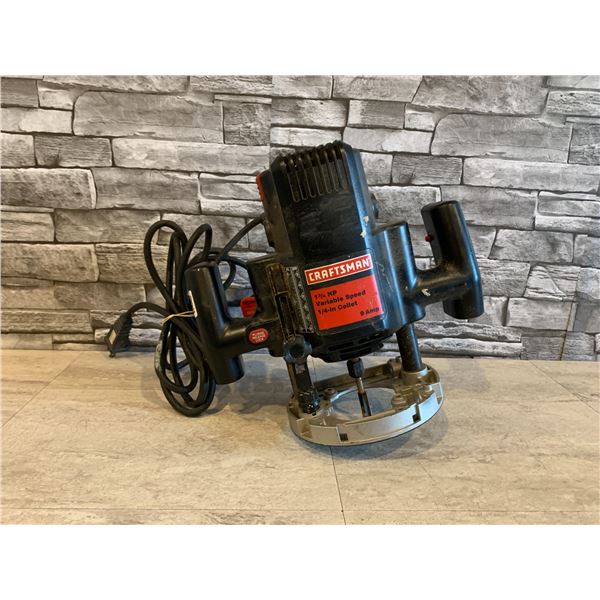 Craftsman 1 3/4 Variable SpeedPlunge Router