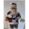 Image 3 : Santa Outfit With Gloves Wig Beard Golden Gift Bag Hat Glasses Belt Boot Tops