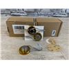 Image 1 : Lot of 2 Magnetic Hooks Silver And Gold 4 Per Pack