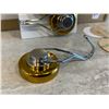 Image 2 : Lot of 2 Magnetic Hooks Silver And Gold 4 Per Pack
