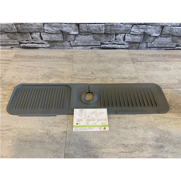 Silicone Sink Splash for Kitchen Sink - Faucet