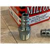 Image 2 : Pack of 10 Milton 762-1 Hi-Flow V Style 3/8 in MNPT Steel Plug