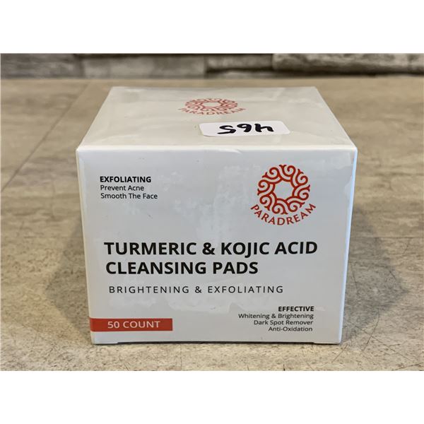 50 Count - Turmeric & Kojic Acid Cleansing Pads