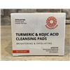 Image 3 : 50 Count - Turmeric & Kojic Acid Cleansing Pads