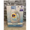 Image 1 : Tide Ultra Concentrated Free & Gentle Eco-Box Liquid Laundry Detergent - 3.1L/96 Loads - New