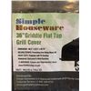 Image 2 : Simple Houseware - 36 in Griddle Flat Top Cover