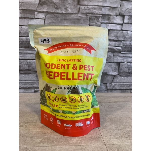ELEGENZO Long Lasting Rodent & Pest Repellent - 10 Pack