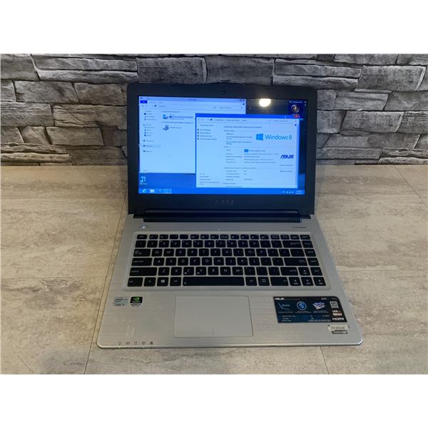 Asus Ultrabook Laptop - 14 in Screen - 1TB HDD - 1.70Ghz - Factory Reset