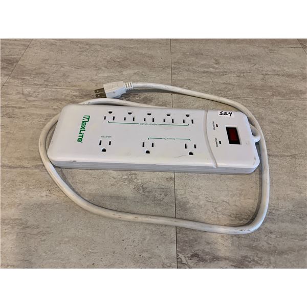 MaxLite Advanced Power Strip With 8 Receptacles