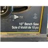 Image 2 : Mastercraft 10 in Bench Table Saw