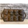 Image 2 : Vintage John Wright - 1984 Teddy Bear Cast Iron Pan