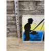 Image 3 : Lot of 2 Metal Fisherman Signs