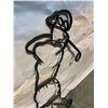 Image 2 : Metal Art Décor Golfing Guy 33" Tall