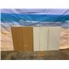 Image 6 : Lot of 7 MDF Pressboard With A teal Malamine Backing 34 1/2 X 17 3/4 X 1/4 " Thick