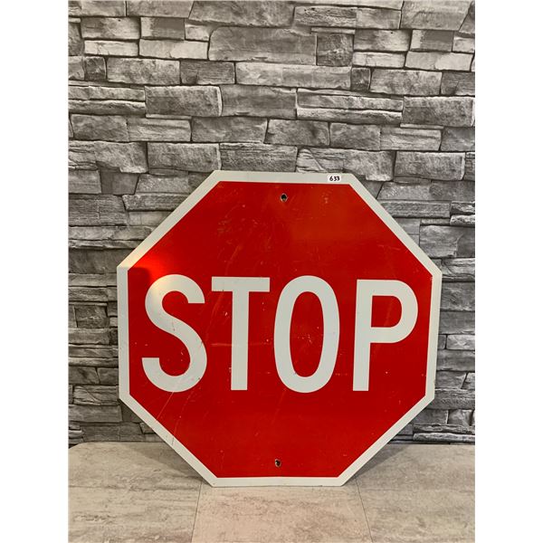 Aluminum Stop Sign