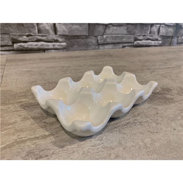 Stoneware Ceramic Egg Holder