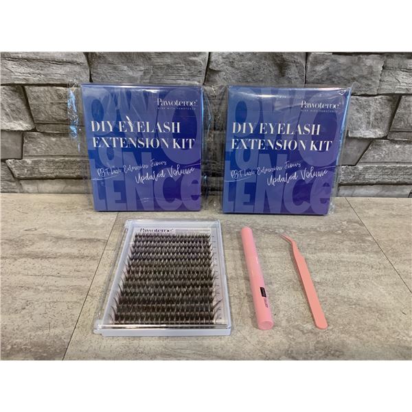 Lot of 3 Packs of DIY Eyelash Extension Kits