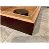 Image 5 : Cherry Finish Spanish Cedar Humidor With Magnet Seal And Humidifier Gel