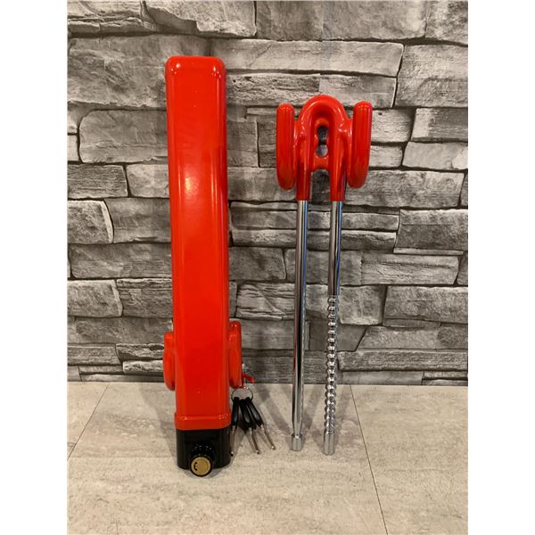 Car Steering Wheel Lock With 2 Hooks