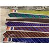 Image 5 : Lot of 10 Different Ties Vanzon 100 % Thai Silk
