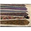 Image 3 : Lot of 10 Different Ties Vanzon 100 % Thai Silk