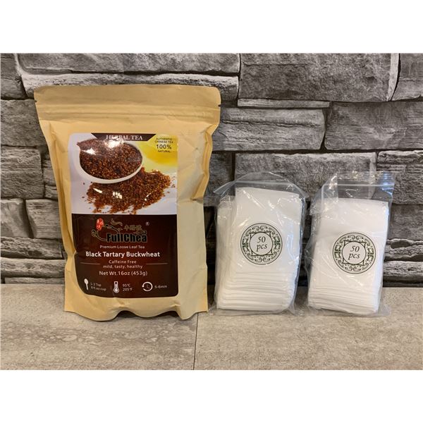 FullChea Himalayan Tartary Buckwheat Tea Kit