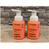 Image 1 : Lot of 2 Attitude Super Leaves Foaming Hand Soap Pink Grapefruit 295ml Each