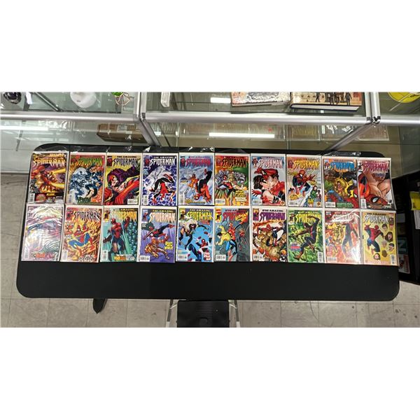 (20) MARVEL THE AMAZING SPIDER-MAN THE LEGEND REBORN COMIC BOOKS; COMPLETE RUN #1-20