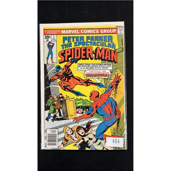 MARVEL PETER PARKER THE SPECTACULAR SPIDER-MAN #1 COMIC BOOK; NEW ONGOING SERIES