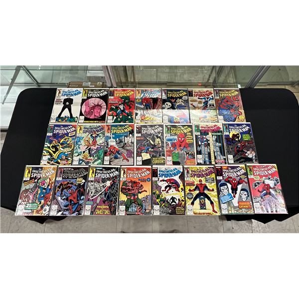 (20) MARVEL PETER PARKER THE SPECTACULAR SPIDER-MAN COMIC BOOKS; COMPLETE RUN #139-160