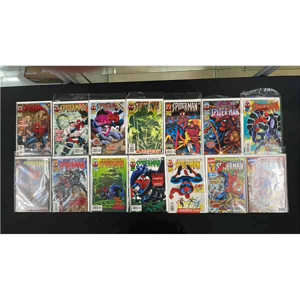 (15) MARVEL SPIDER-MAN COMIC BOOKS; COMPLETE RUN #70-83