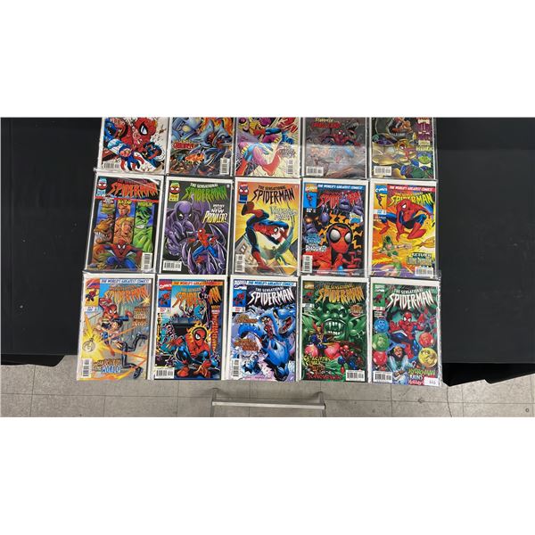 (15) MARVEL THE SENSATIONAL SPIDER-MAN COMIC BOOKS; COMPLETE RUN #10-24