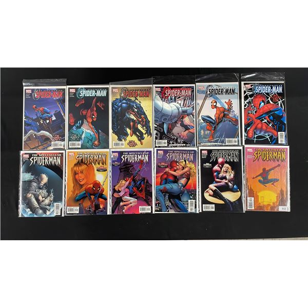 (12) MARVEL THE SPECTACULAR SPIDER-MAN COMIC BOOKS; #2, 4, 5, 7, 8, 12 & #22-27