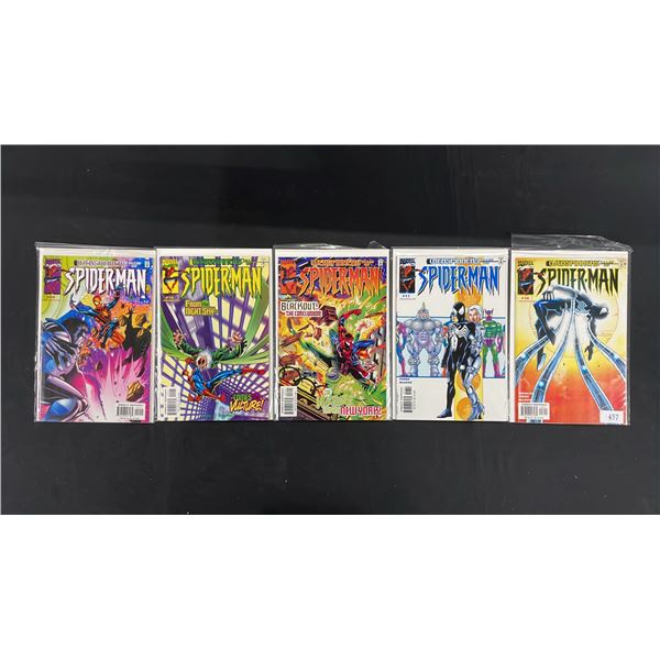 (5) MARVEL WEBSPINNERS TALES OF SPIDER-MAN COMIC BOOKS; COMPLETE RUN #14-18