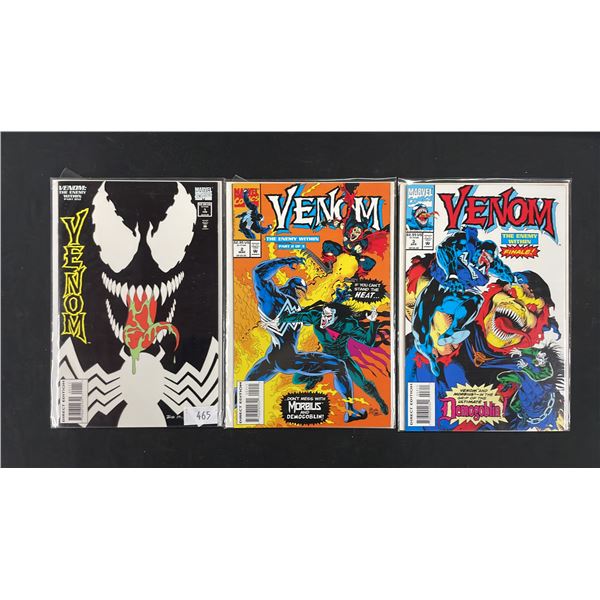(3) MARVEL VENOM THE ENEMY WITHIN COMIC BOOKS; #1-3