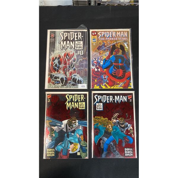 (4) MARVEL SPIDER-MAN THE LOST YEARS COMIC BOOKS; #0-3